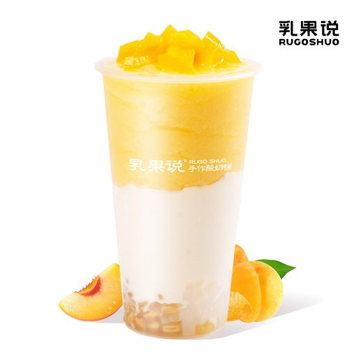 黄桃燕麦大果粒酸奶